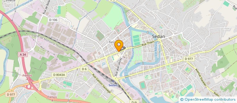 localisation de l'entreprise MONSIEUR AKRAM GAROUM  SEDAN