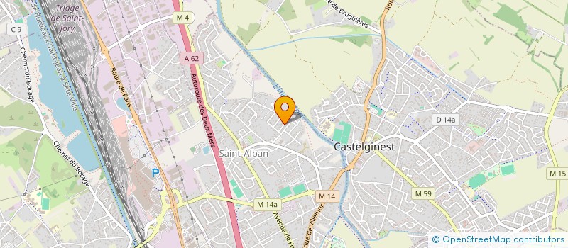 localisation de l'entreprise MONSIEUR AKRAM GRIRA  SAINT-ALBAN