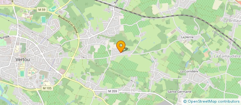 localisation de l'entreprise MONSIEUR AKRAM HAMDI  VERTOU