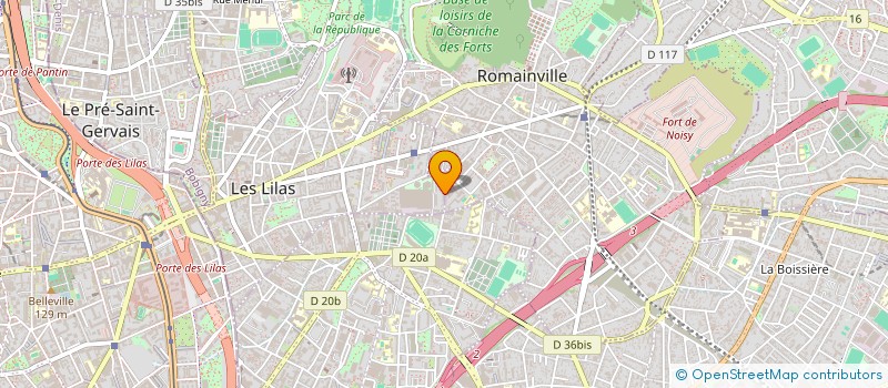 localisation de l'entreprise MONSIEUR AKRAM HERMI à LES LILAS