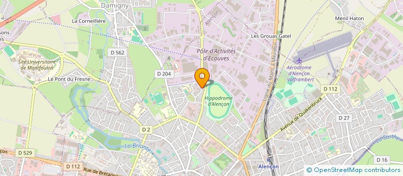 localisation de l'entreprise MONSIEUR AKRAM HUSSAINI à ALENCON