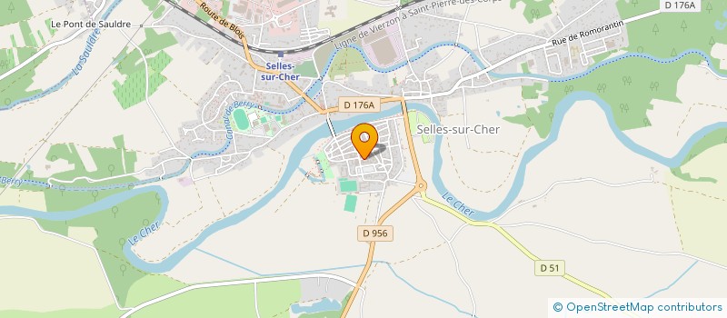 localisation de l'entreprise MONSIEUR AKRAM KHAIRI  SELLES-SUR-CHER