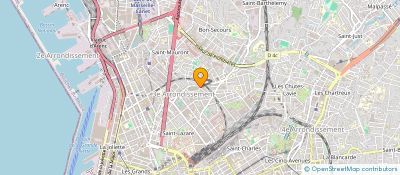 localisation de l'entreprise MONSIEUR AKRAM KHPELWAK  MARSEILLE