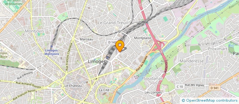 localisation de l'entreprise MONSIEUR AKRAM KOUACHI à LIMOGES