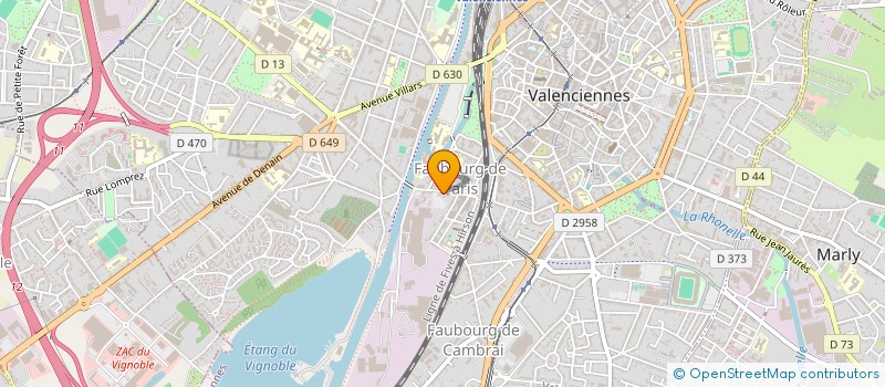 localisation de l'entreprise MONSIEUR AKRAM LAAMARI à VALENCIENNES