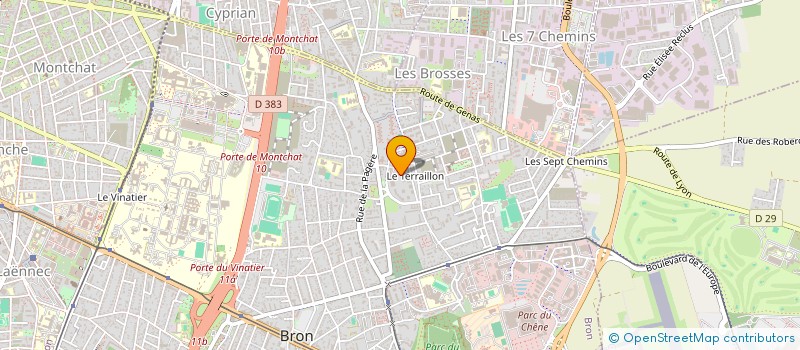 localisation de l'entreprise MONSIEUR AKRAM LOUATI à BRON