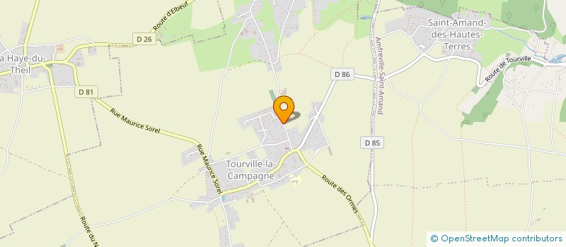 localisation de l'entreprise MONSIEUR AKRAM MARHOUM  TOURVILLE-LA-CAMPAGNE