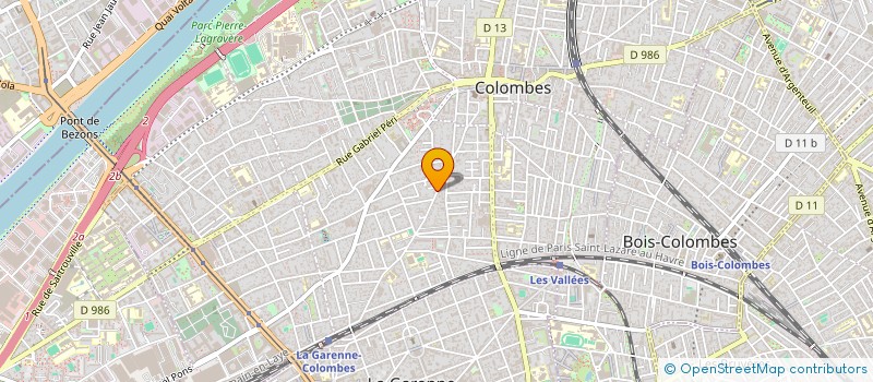 localisation de l'entreprise MONSIEUR AKRAM MASMOUDI à COLOMBES
