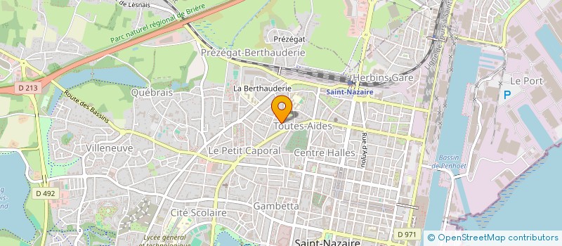 localisation de l'entreprise MONSIEUR AKRAM PARZYJAGLA  SAINT-NAZAIRE