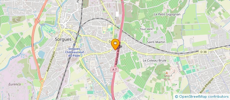 localisation de l'entreprise MONSIEUR AKRAM RAZIK  SORGUES