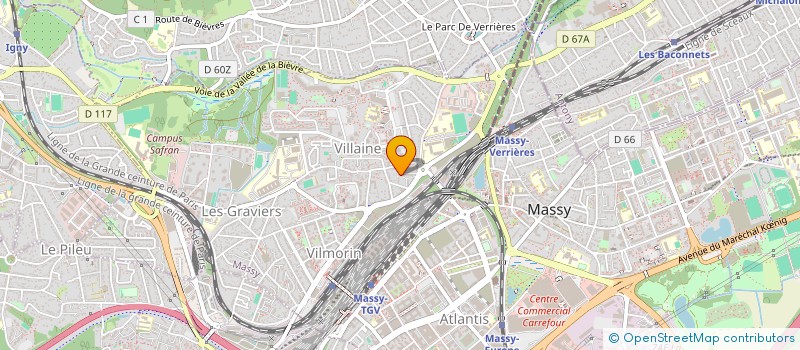 localisation de l'entreprise MONSIEUR AKRAM REMINI à MASSY