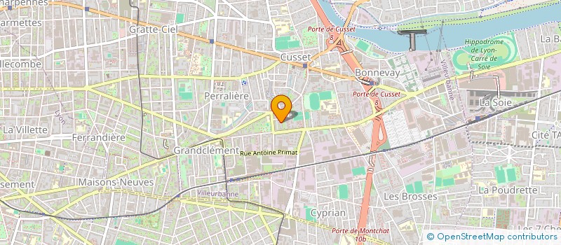 localisation de l'entreprise MONSIEUR AKRAM YAHYAOUI  VILLEURBANNE