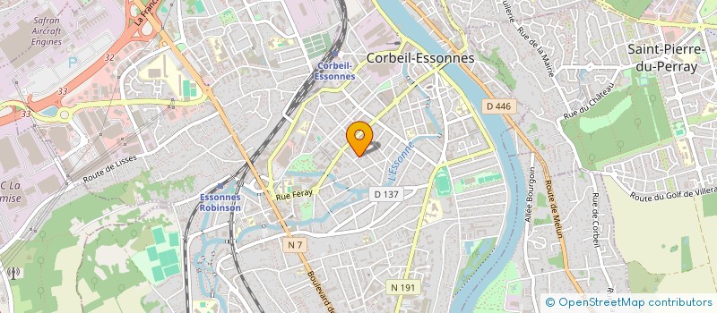 localisation de l'entreprise MONSIEUR AKREM CHAABOUNI à CORBEIL-ESSONNES