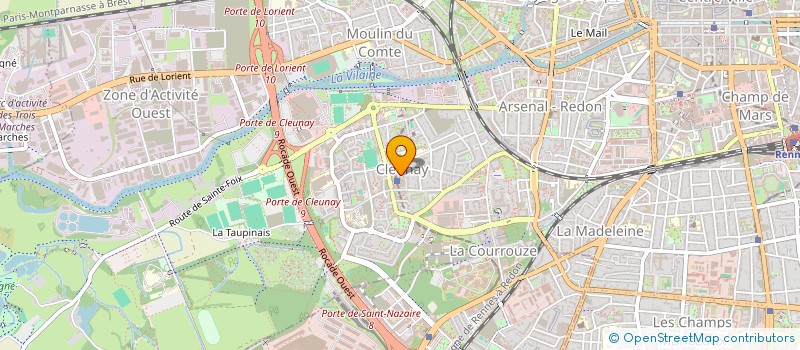 localisation de l'entreprise MONSIEUR AKREM ELHADJ à RENNES