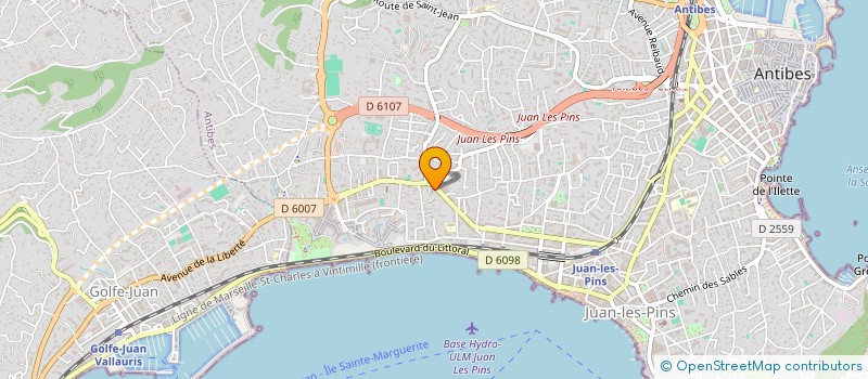 localisation de l'entreprise MONSIEUR AKREM HFAIEDH à ANTIBES