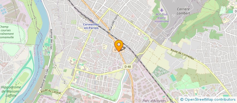 localisation de l'entreprise MONSIEUR AKREM TOUJANI à CORMEILLES-EN-PARISIS