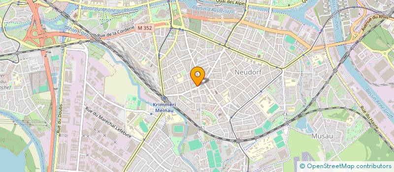 localisation de l'entreprise MONSIEUR AKSEL GUERIN  STRASBOURG