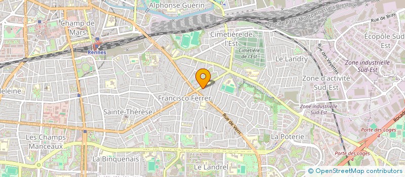 localisation de l'entreprise MONSIEUR AKSEL PALVADEAU à RENNES