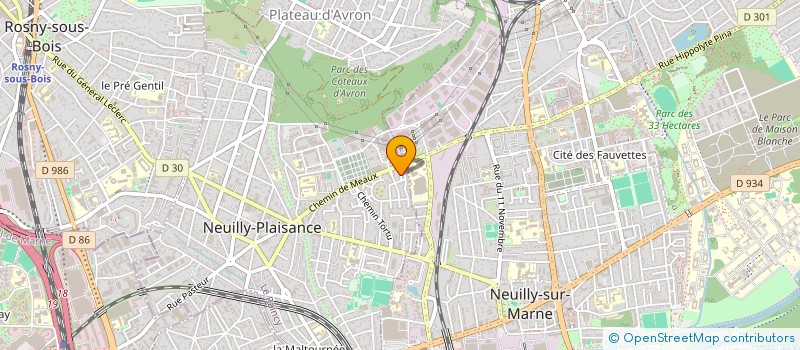 localisation de l'entreprise MONSIEUR AKSHAY DEEPCHAND à NEUILLY-PLAISANCE
