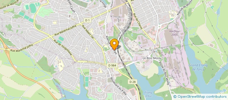 localisation de l'entreprise MONSIEUR AKSHAYKUMAR DUDHAGARA  LE CREUSOT