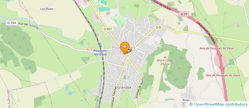 localisation de l'entreprise MONSIEUR AKUETE HOUEDAKOR à POUGUES-LES-EAUX