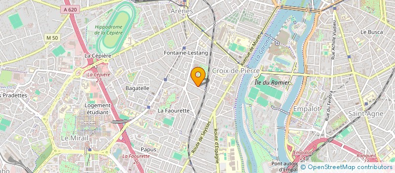 localisation de l'entreprise MONSIEUR AL AMIN  TOULOUSE