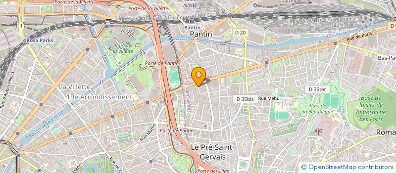 localisation de l'entreprise MONSIEUR AL-AMIN KHAN à PANTIN