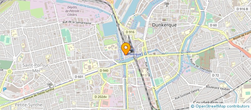 localisation de l'entreprise MONSIEUR AL ASSANE DIOP à DUNKERQUE