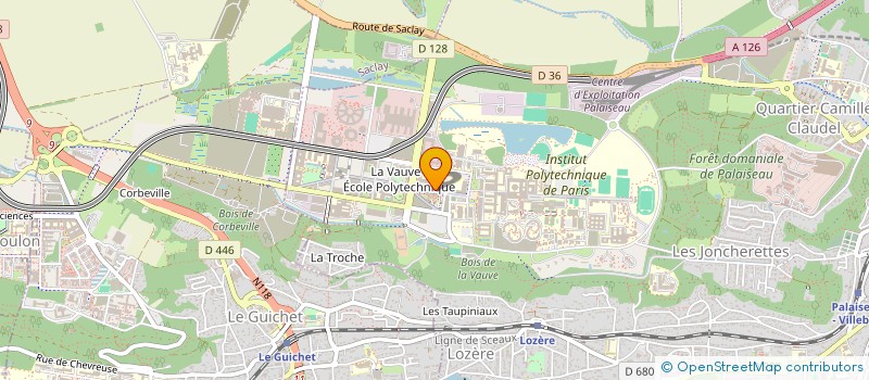 localisation de l'entreprise MONSIEUR AL-CHEIKH AL-HABO  PALAISEAU