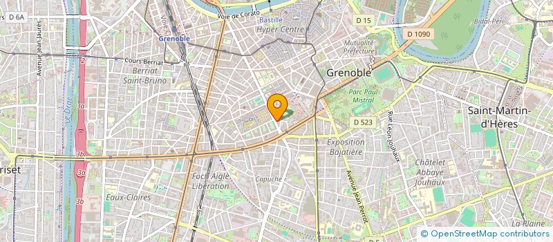 localisation de l'entreprise MONSIEUR AL DIALLO  GRENOBLE