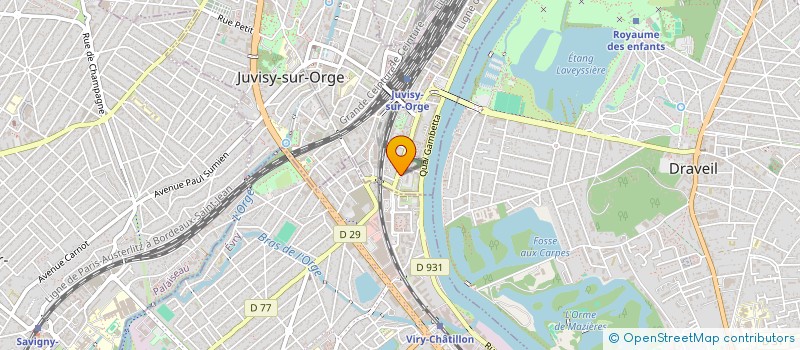 localisation de l'entreprise MONSIEUR AL FOUSSEYNI BA à JUVISY-SUR-ORGE