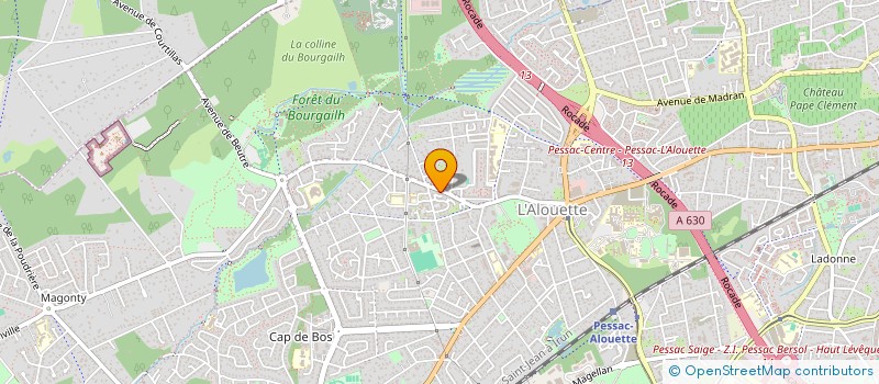 localisation de l'entreprise MONSIEUR AL HAKIM MEBROUKI  PESSAC