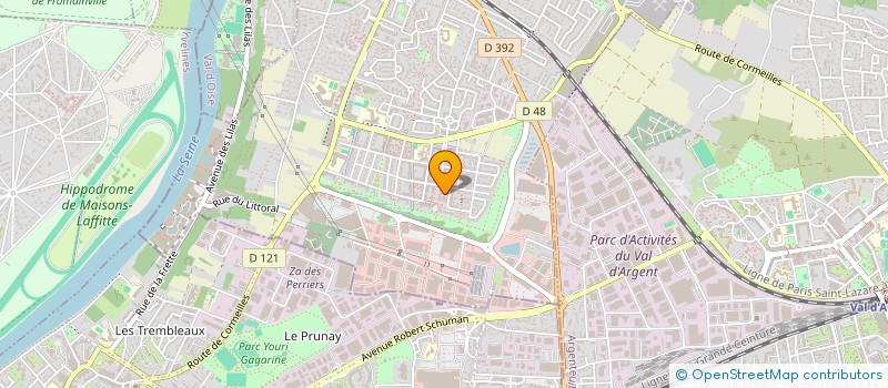 localisation de l'entreprise MONSIEUR AL-HASSANN SAW  CORMEILLES-EN-PARISIS