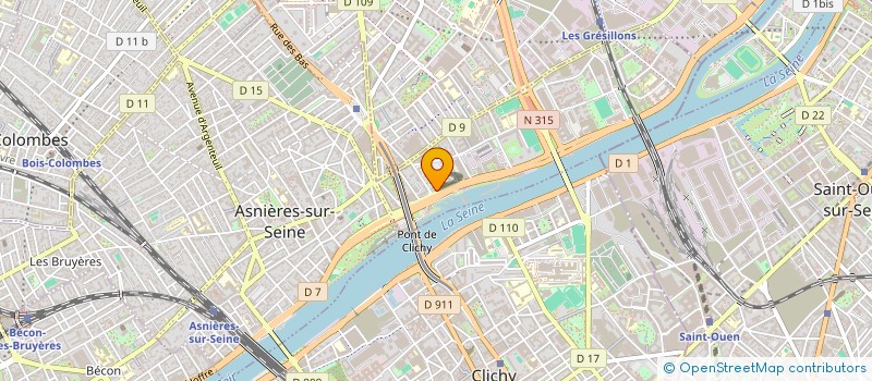 localisation de l'entreprise MONSIEUR AL KHAN  ASNIERES-SUR-SEINE