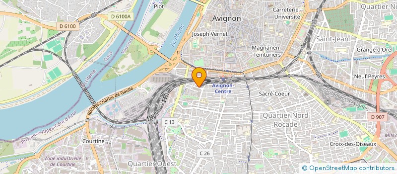 localisation de l'entreprise MONSIEUR AL RACHID SAAD ALI  AVIGNON