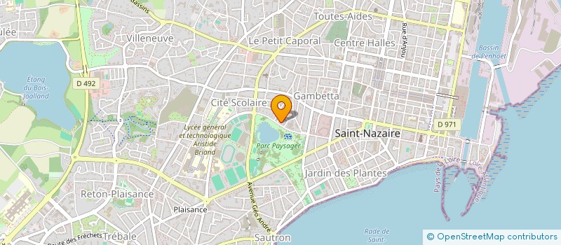 localisation de l'entreprise MONSIEUR AL RAMADAN AZRAG  SAINT-NAZAIRE