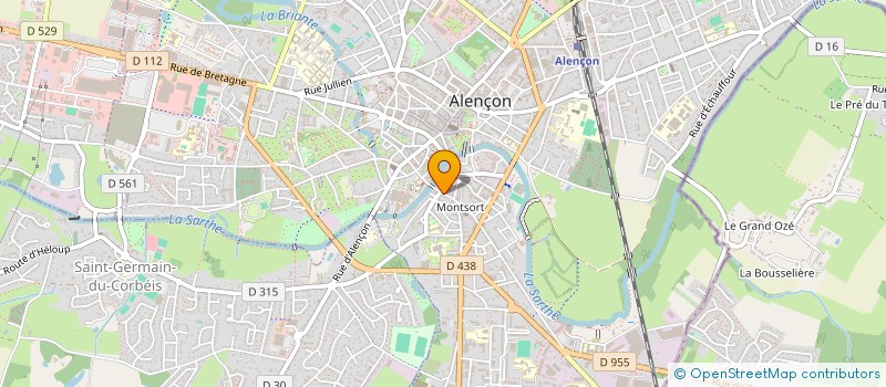localisation de l'entreprise MONSIEUR AL WAHHAB SANGARE à ALENCON