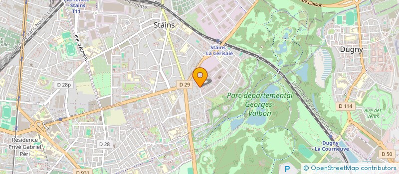 localisation de l'entreprise MONSIEUR ALA AKILI à STAINS