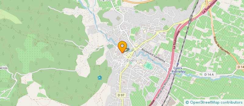 localisation de l'entreprise MONSIEUR ALA DAHMEEN  CUERS