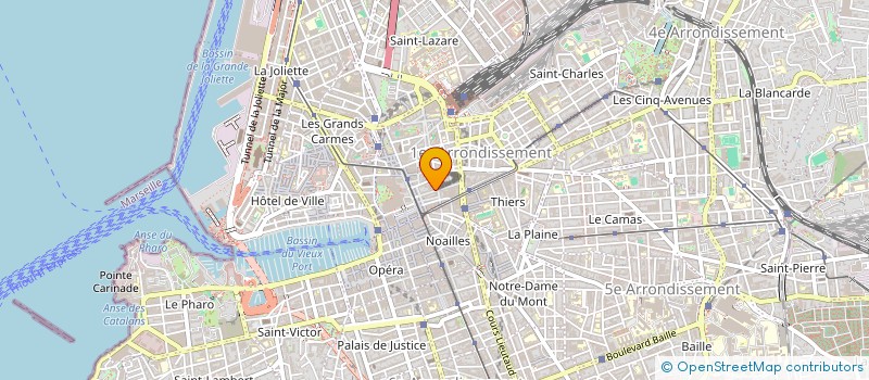 localisation de l'entreprise MONSIEUR ALA-EDDINE ARBA à MARSEILLE 1ER