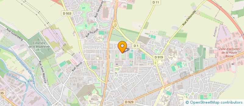 localisation de l'entreprise MONSIEUR ALA-EDDINE BENATMANE à AMIENS