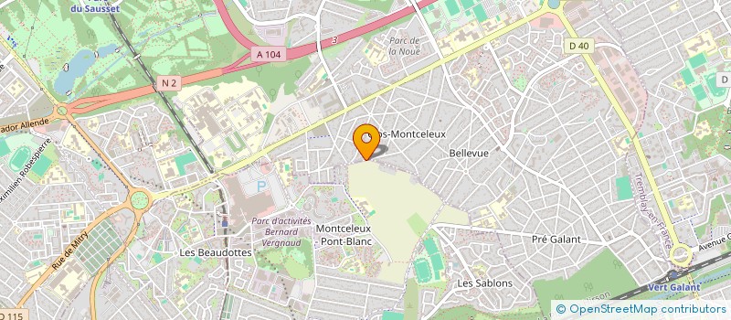localisation de l'entreprise MONSIEUR ALA EDDINE LAOUISSI à VILLEPINTE