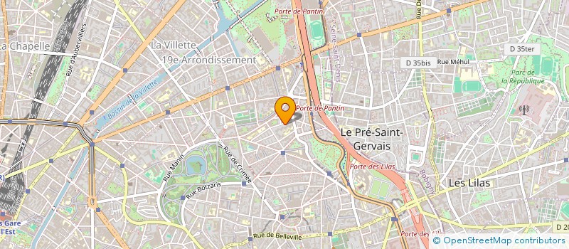 localisation de l'entreprise MONSIEUR ALA EDDINE LEKBIR  PARIS