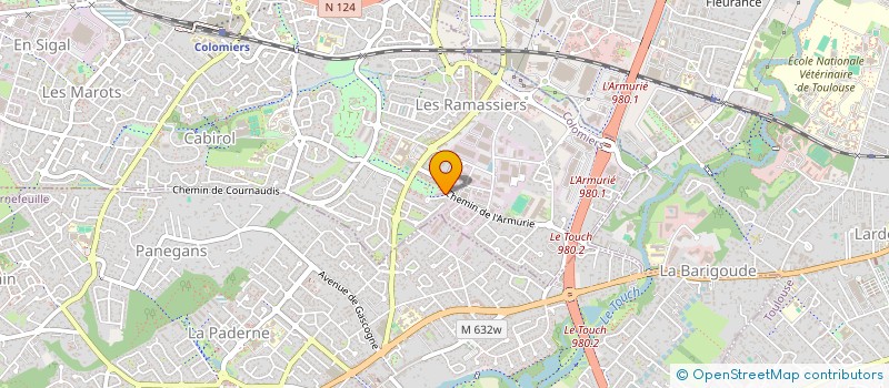 localisation de l'entreprise MONSIEUR ALA FARHAT à COLOMIERS