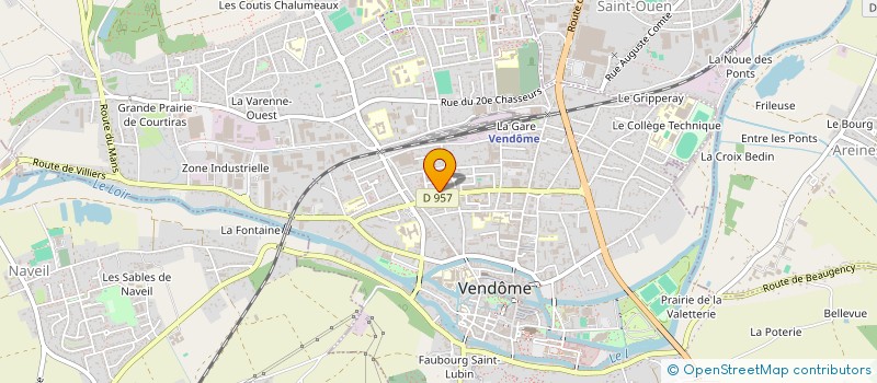 localisation de l'entreprise MONSIEUR ALA GALLELI  VENDOME