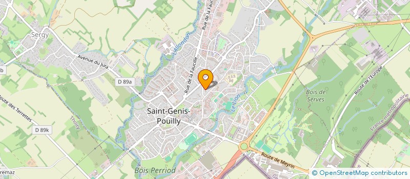 localisation de l'entreprise MONSIEUR ALA MAHMOUDI  SAINT-GENIS-POUILLY