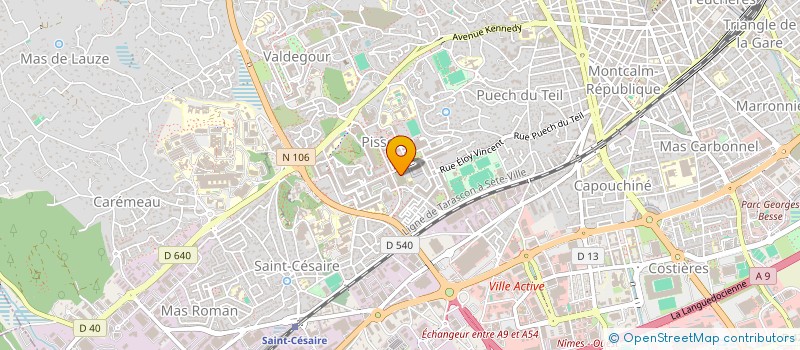 localisation de l'entreprise MONSIEUR ALA NAM  NIMES