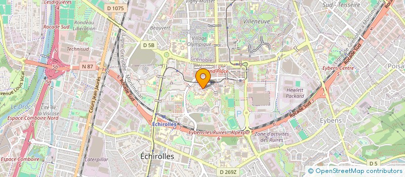 localisation de l'entreprise MONSIEUR ALA ROUIS à ECHIROLLES