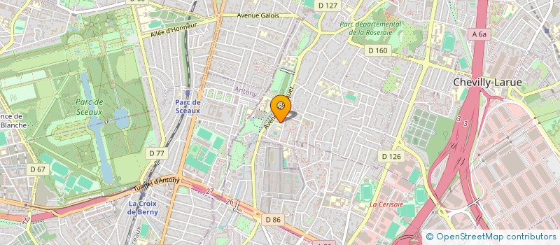 localisation de l'entreprise MONSIEUR ALA ZITOUNI  L'HAY-LES-ROSES