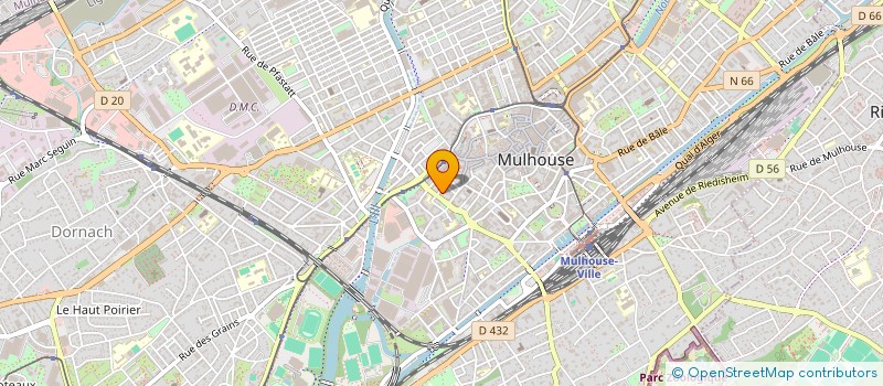 localisation de l'entreprise MONSIEUR ALAA ABDUL RAZEK  MULHOUSE